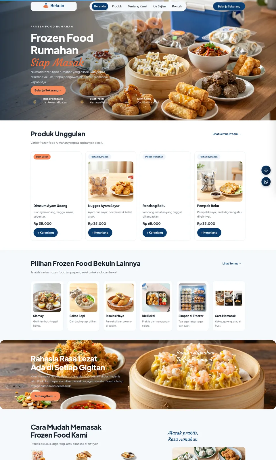 Pratinjau desain Bekuin