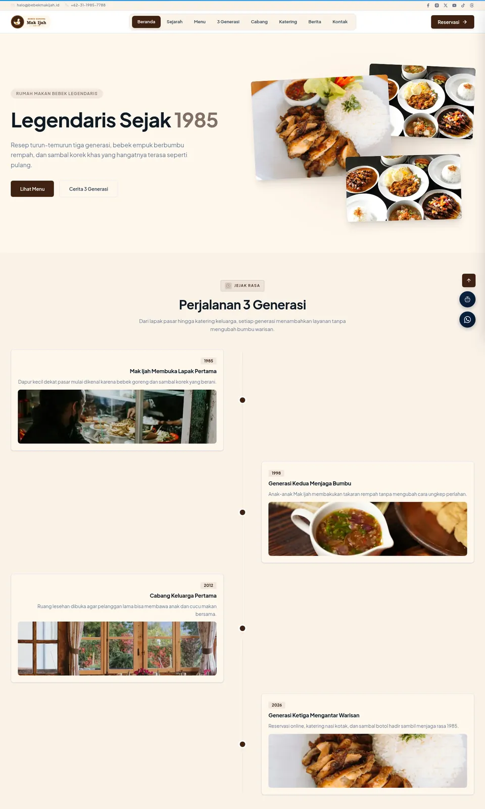 Pratinjau desain Bebek Goreng Mak Ijah