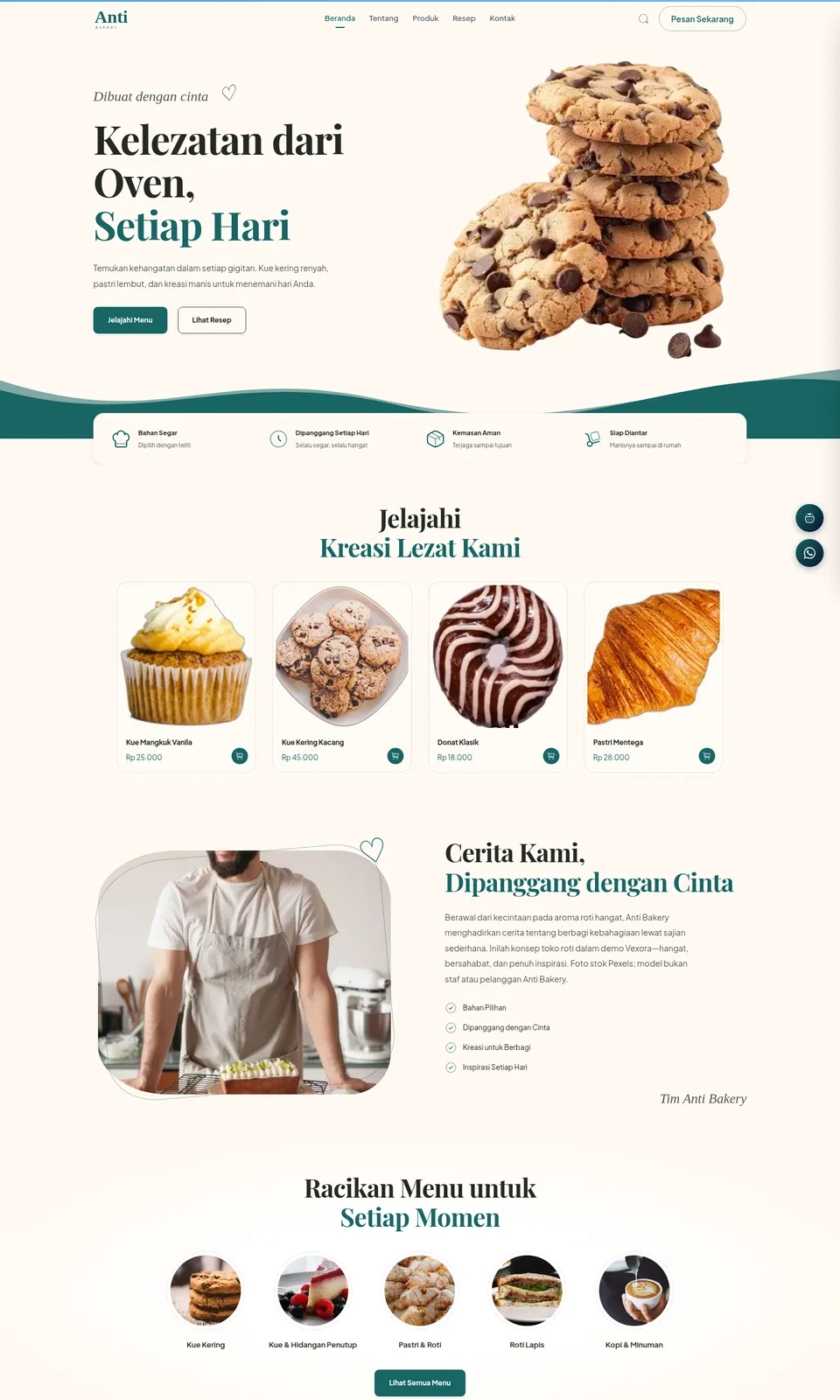 Pratinjau desain Lolly Cookies