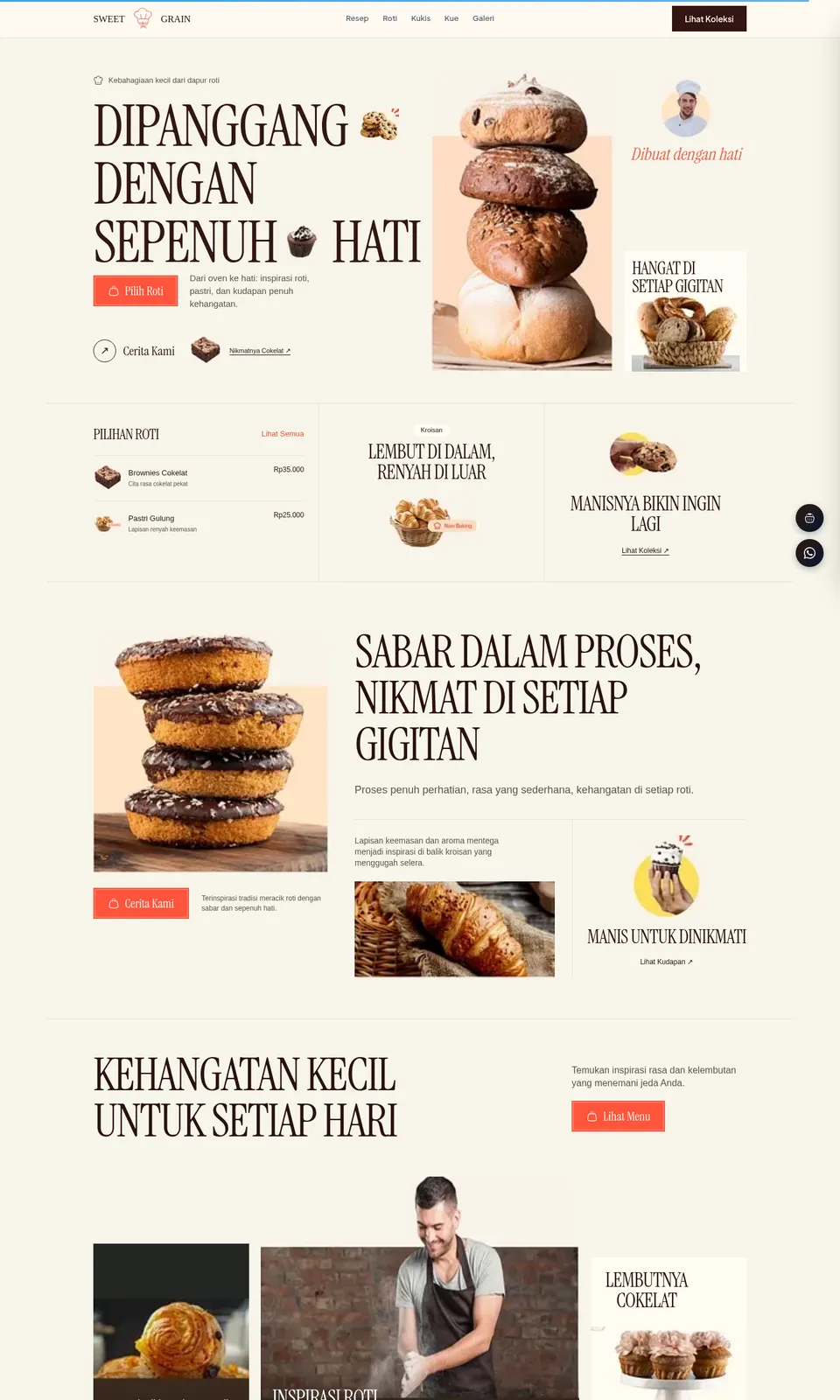 Pratinjau desain Sweet Grain