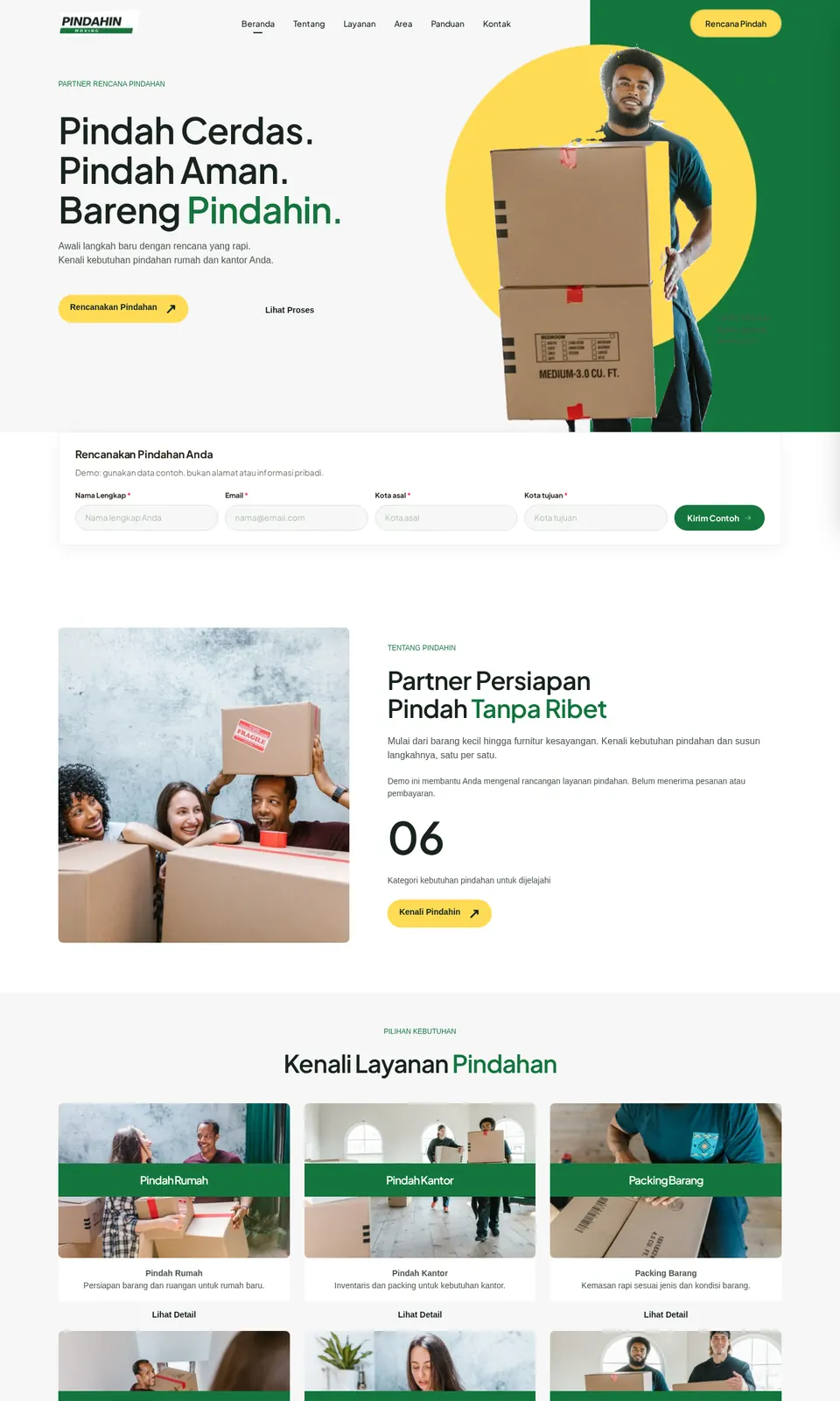 Pratinjau desain Pindahin
