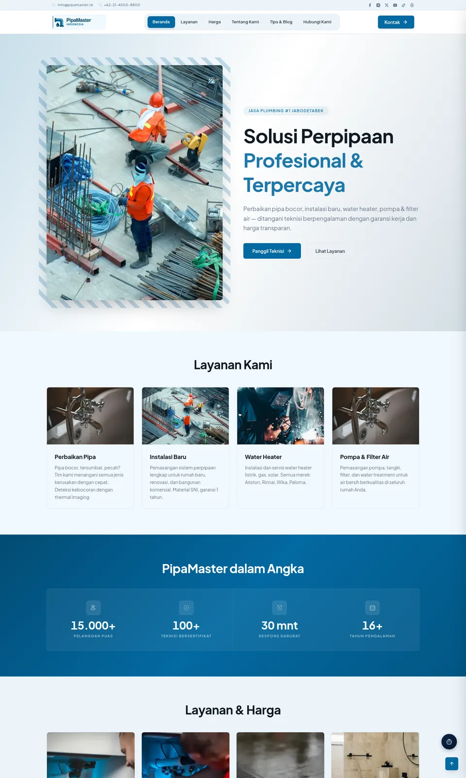 Pratinjau desain PipaMaster Indonesia